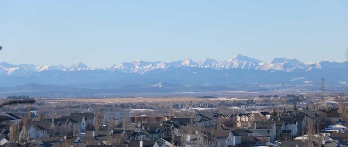 THE MOUNTAINS FROM TUSCANY ESTATES CALGARY